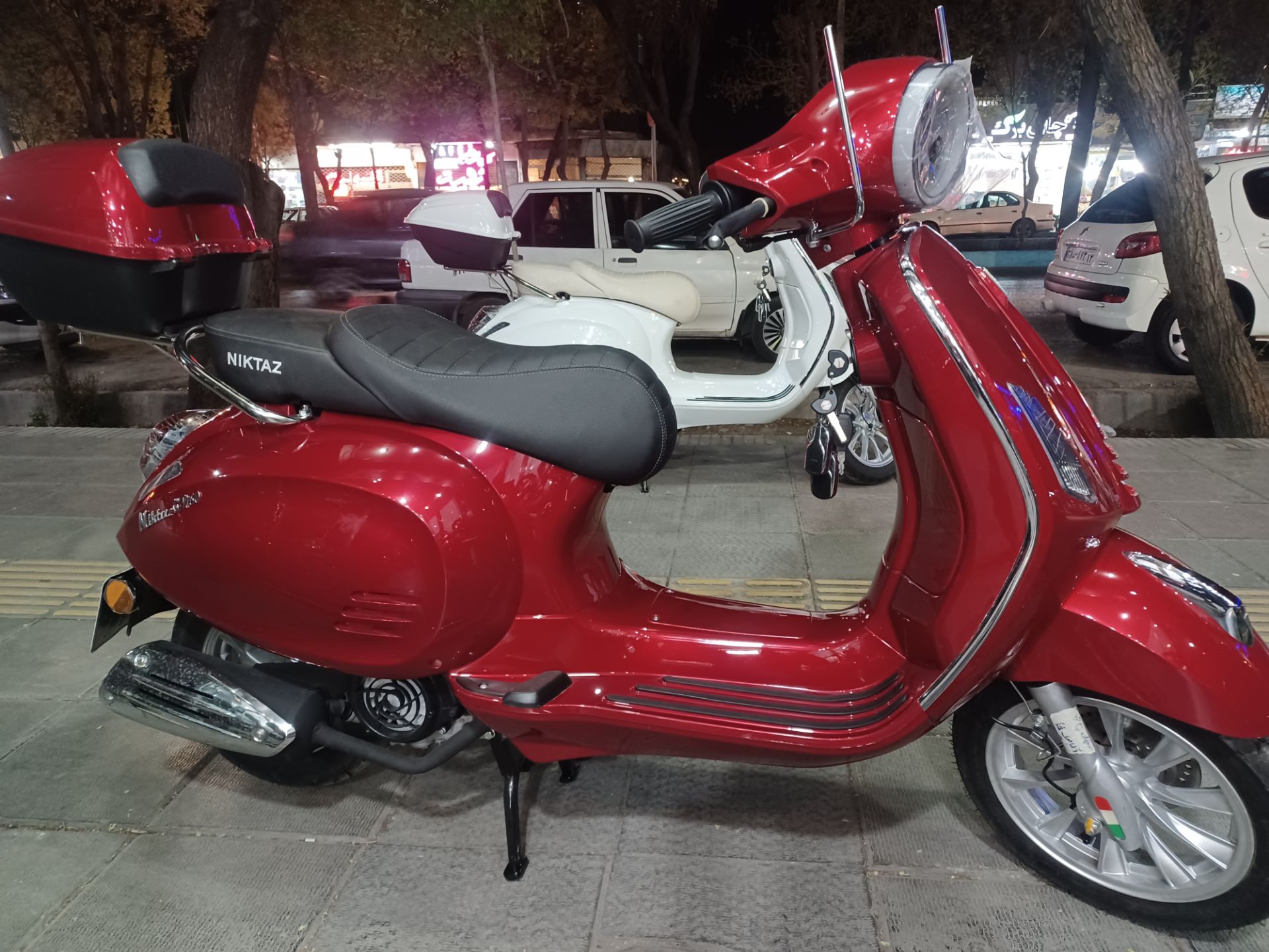 موتور سیکلت نیکتاز GT 160CC طرح وسپا اسکوتری 1404