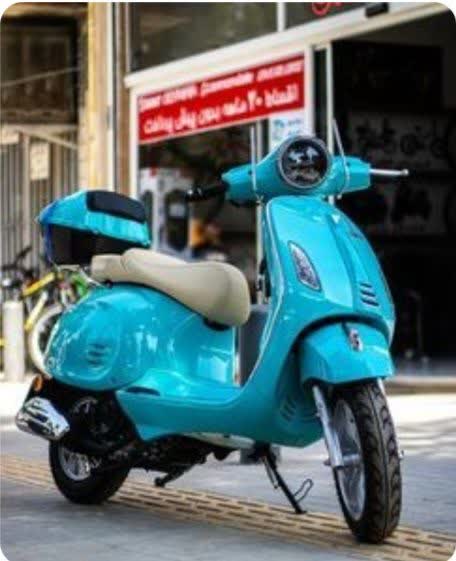 موتور سیکلت نیکتاز GT 160CC طرح وسپا اسکوتری 1405