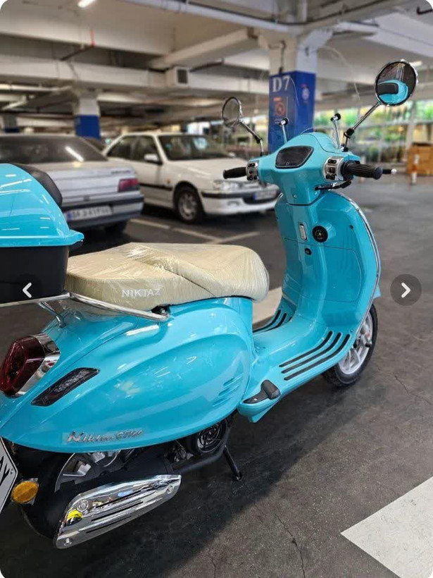 موتور سیکلت نیکتاز GT 160CC طرح وسپا اسکوتری 1405