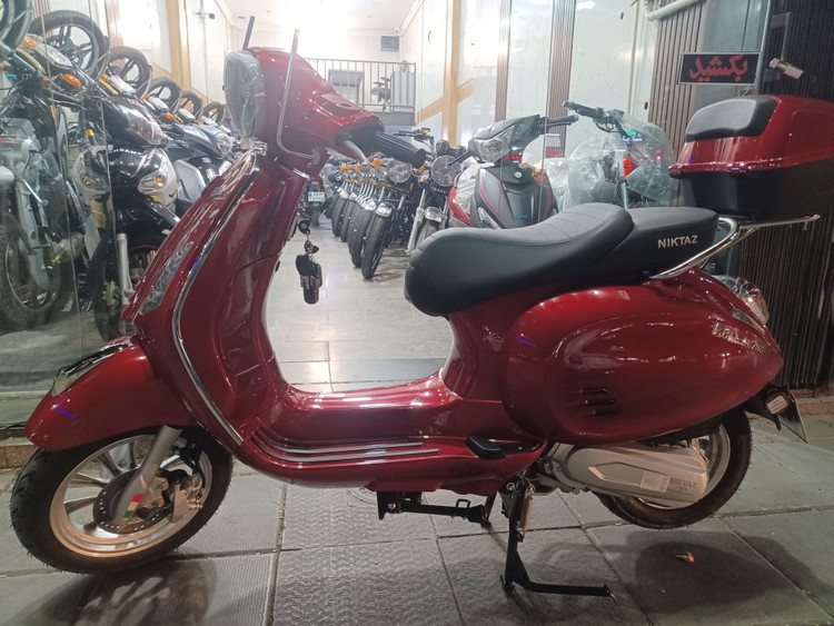 موتور سیکلت نیکتاز GT 160CC طرح وسپا اسکوتری 1405