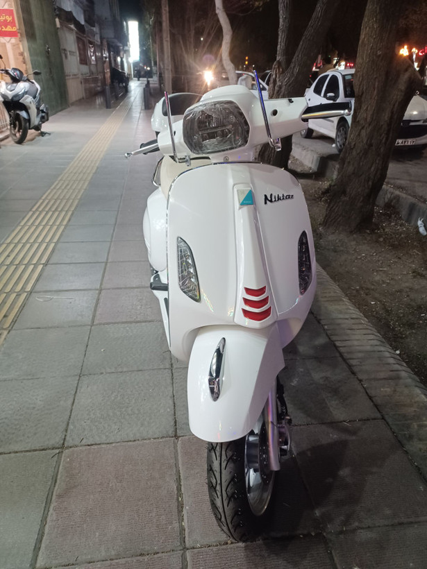 موتور سیکلت نیکتاز GT 160CC طرح وسپا اسکوتری 1405