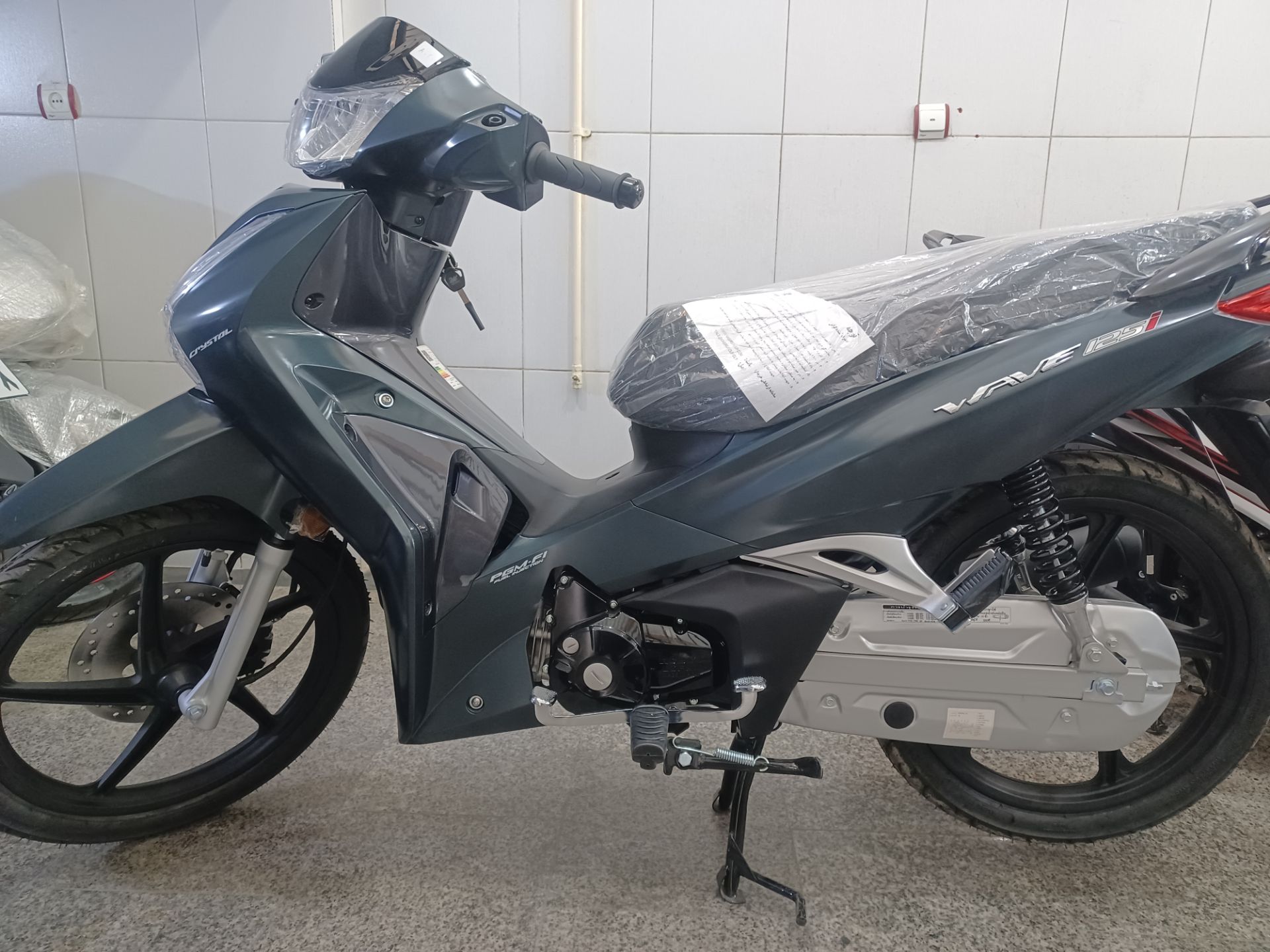 موتور سیکلت بهرو 125 بی کلاج  کریستال نیو 1404