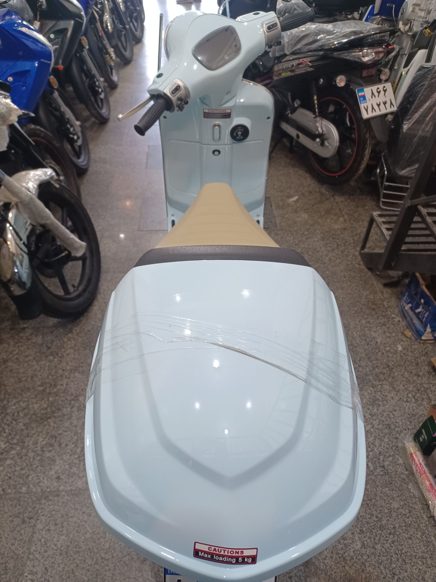 موتور سیکلت نیکتاز GT 160CC طرح وسپا اسکوتری 1405
