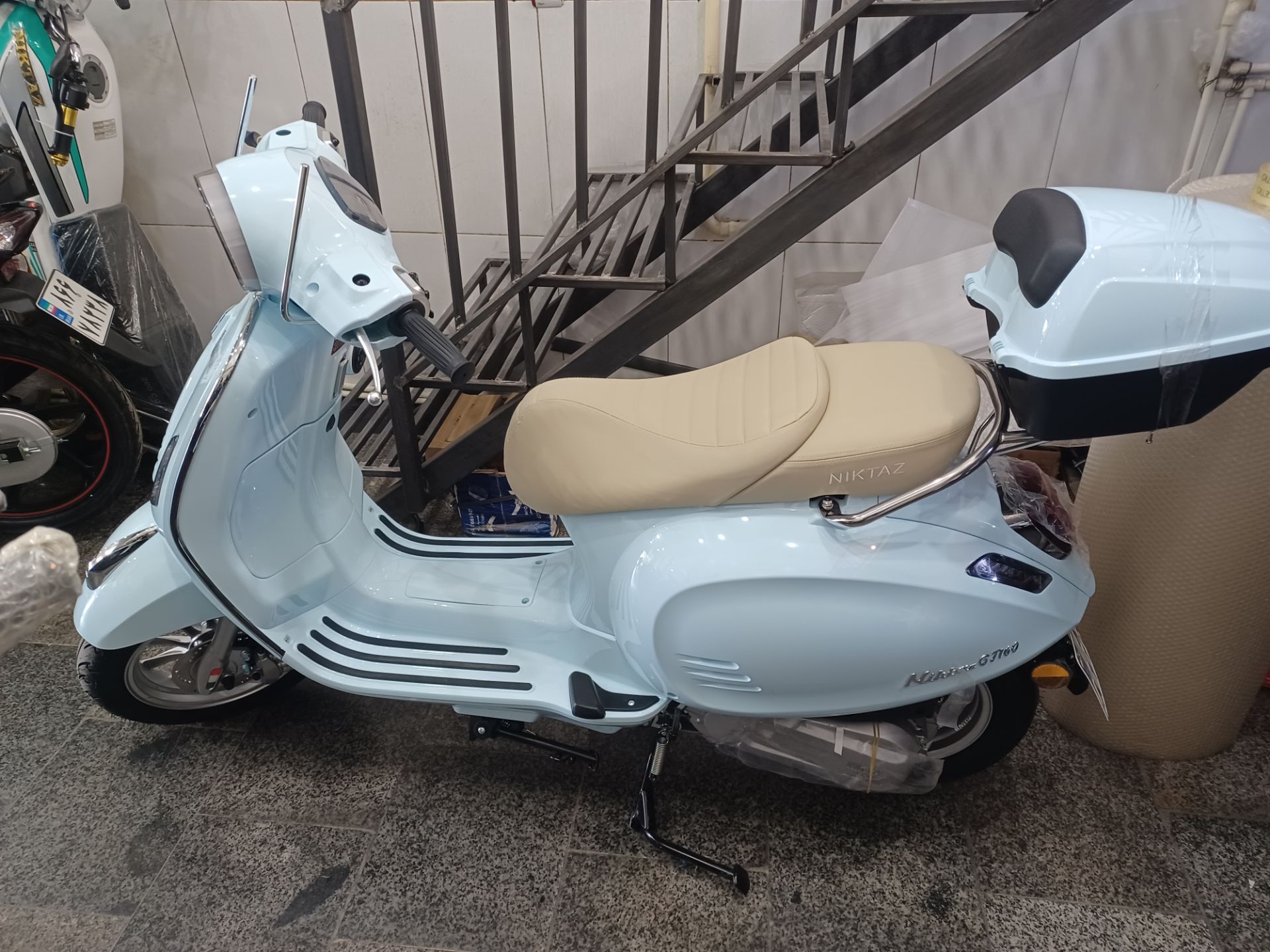 موتور سیکلت نیکتاز GT 160CC طرح وسپا اسکوتری 1405