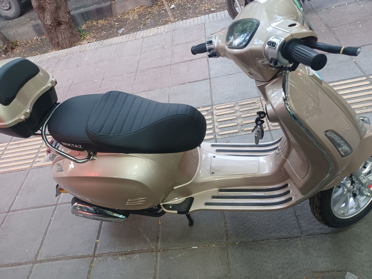 موتور سیکلت نیکتاز GT 160CC طرح وسپا اسکوتری 1405 ترمزABS