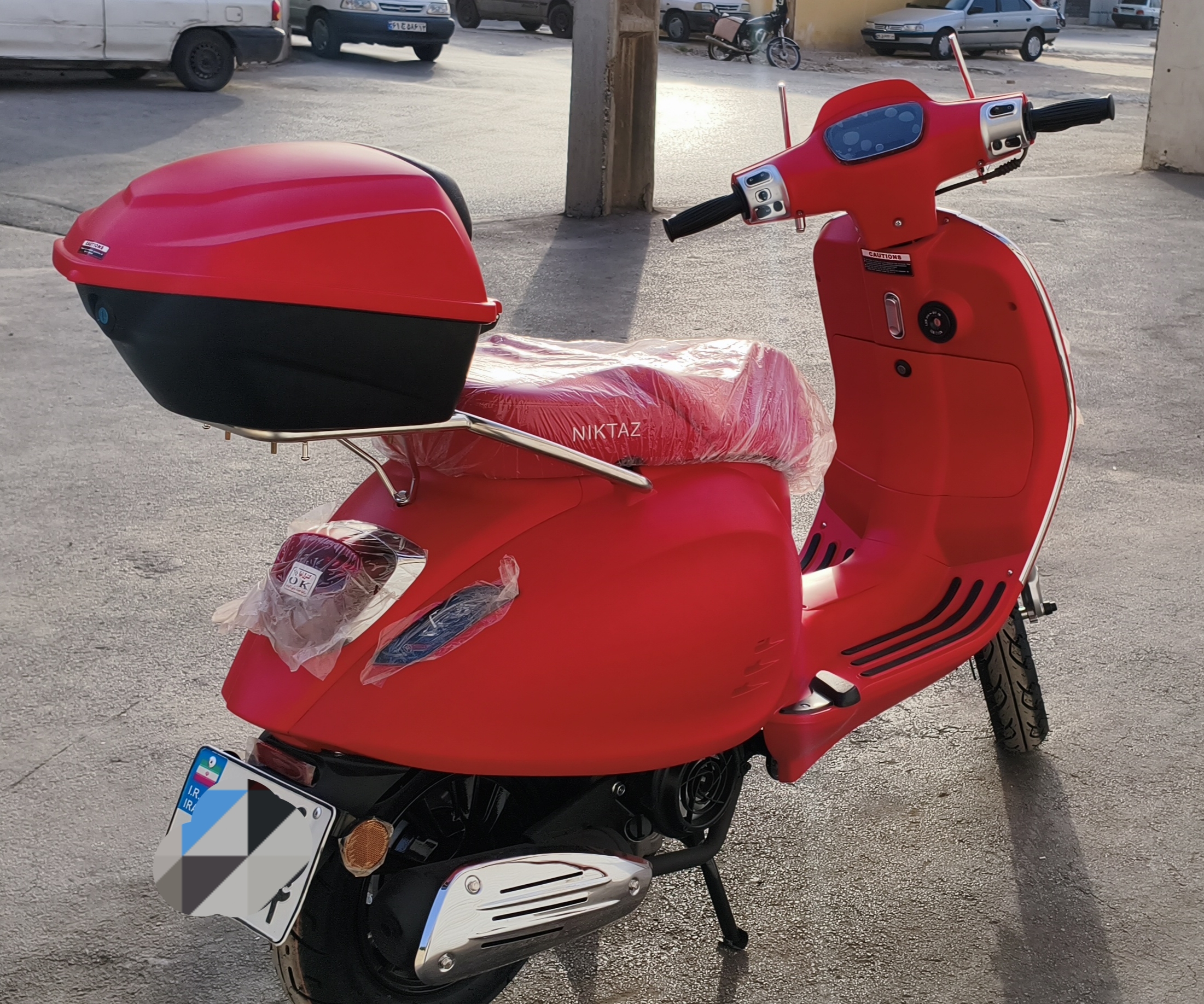 موتور سیکلت نیکتاز GT 160CC طرح وسپا اسکوتری 1405 ترمزABS