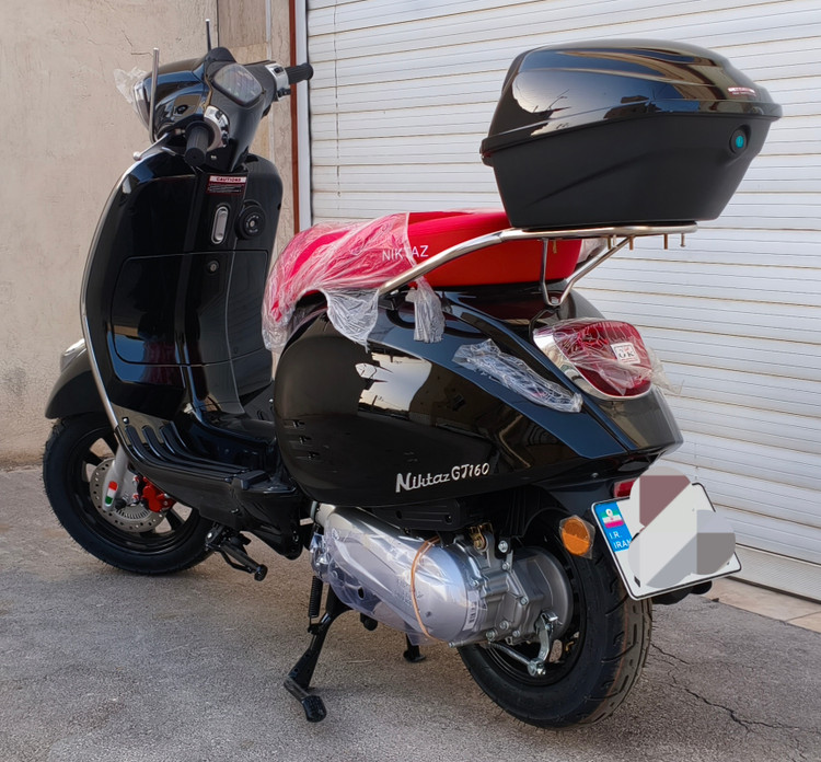 موتور سیکلت نیکتاز GT 160CC طرح وسپا اسکوتری 1405 ترمزABS