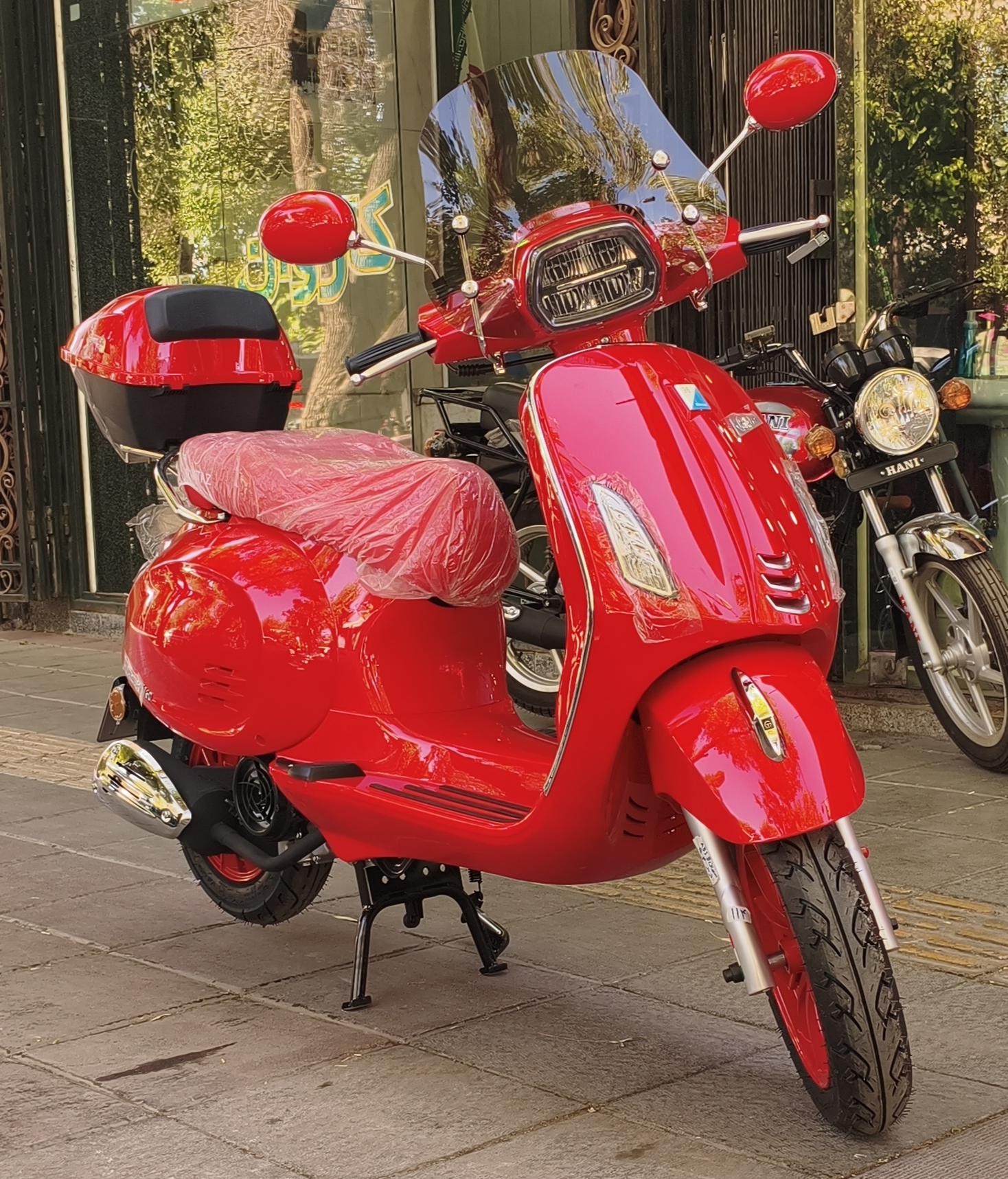 موتور سیکلت نیکتاز GT 160CC طرح وسپا اسکوتری 1405 ترمزABS