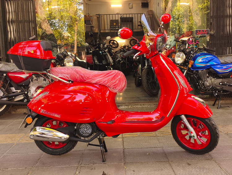 موتور سیکلت نیکتاز GT 160CC طرح وسپا اسکوتری 1405 ترمزABS
