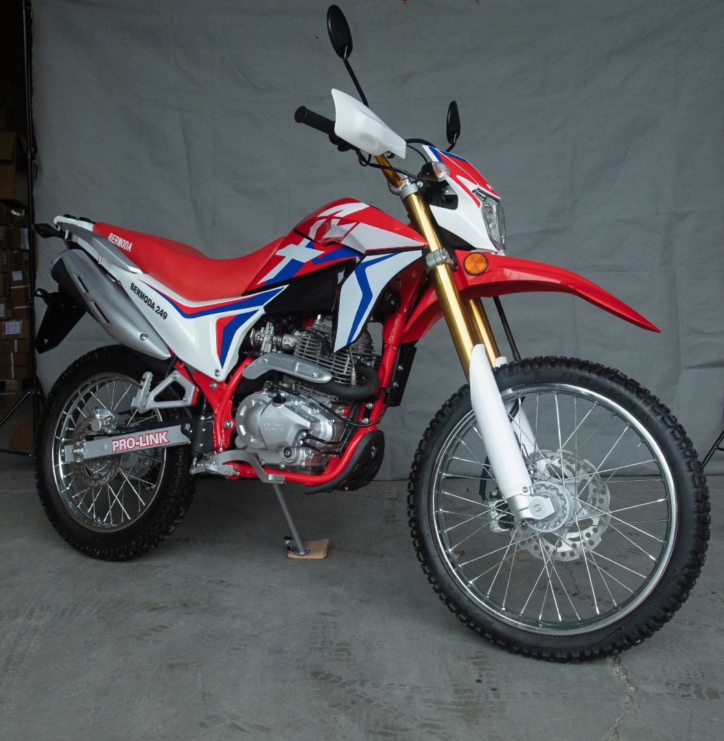 موتور سیکلت تریل برمودا XR 250CC مدل1404 ترمز ABS رادیات روغن
