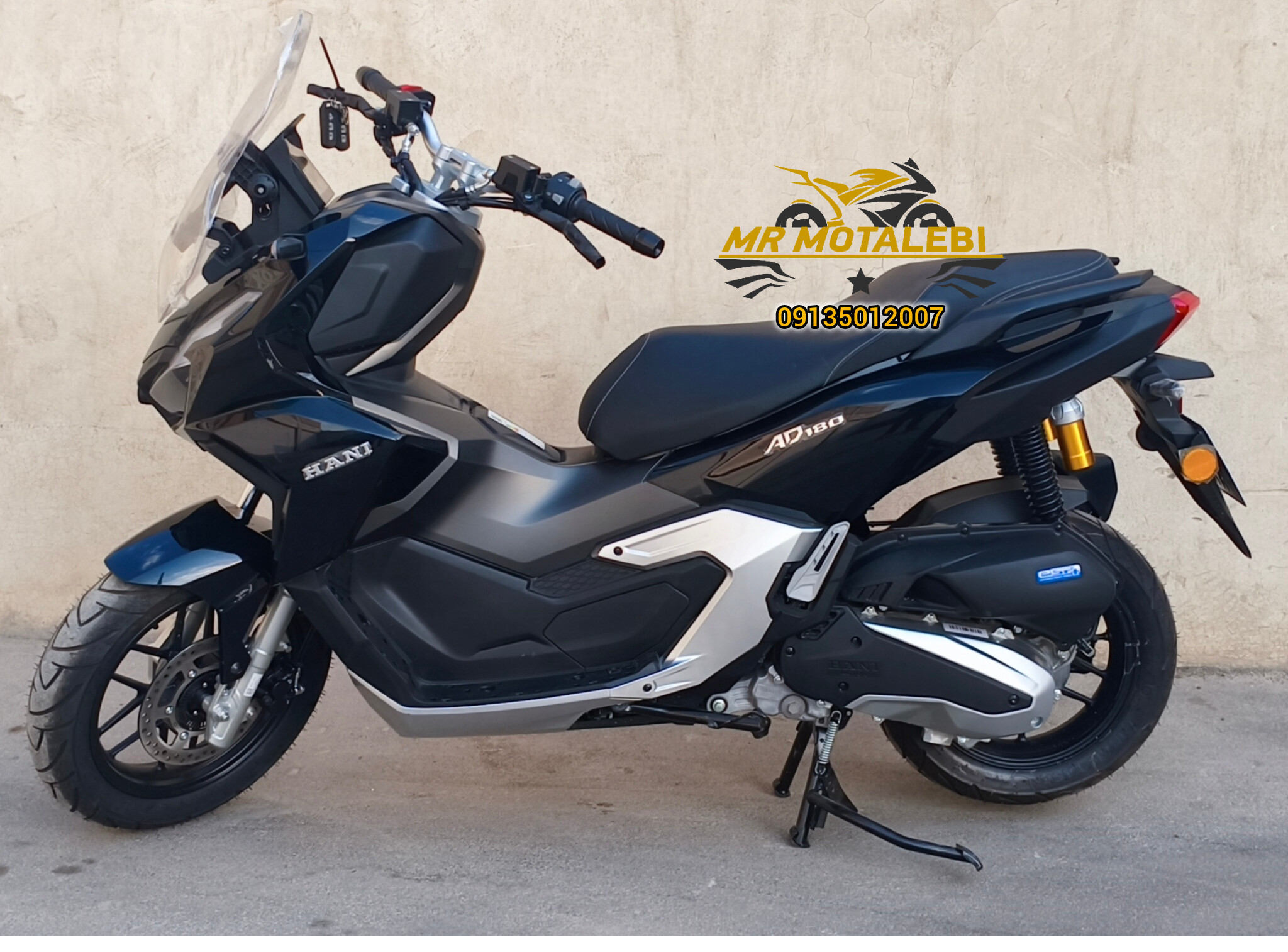 موتور سیکلت طرح ADV هانی 180 (رادیات دار) صفر مدل 1404